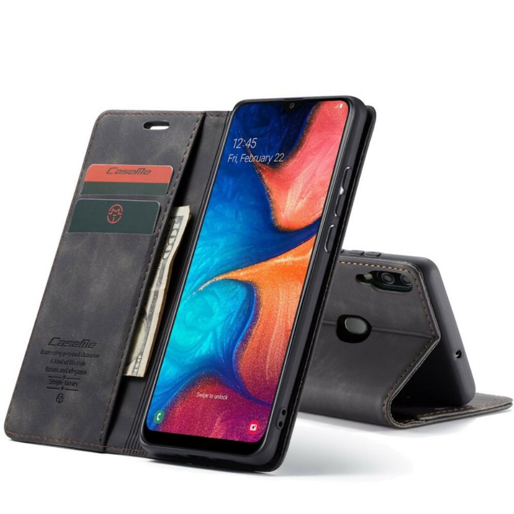 Schutzhülle Für Samsung Galaxy A30 / A20 Flip Case Caseme Kunstleder