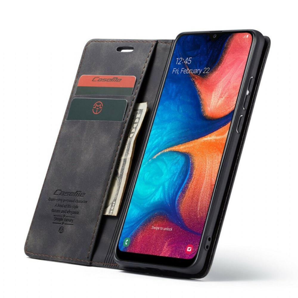 Schutzhülle Für Samsung Galaxy A30 / A20 Flip Case Caseme Kunstleder