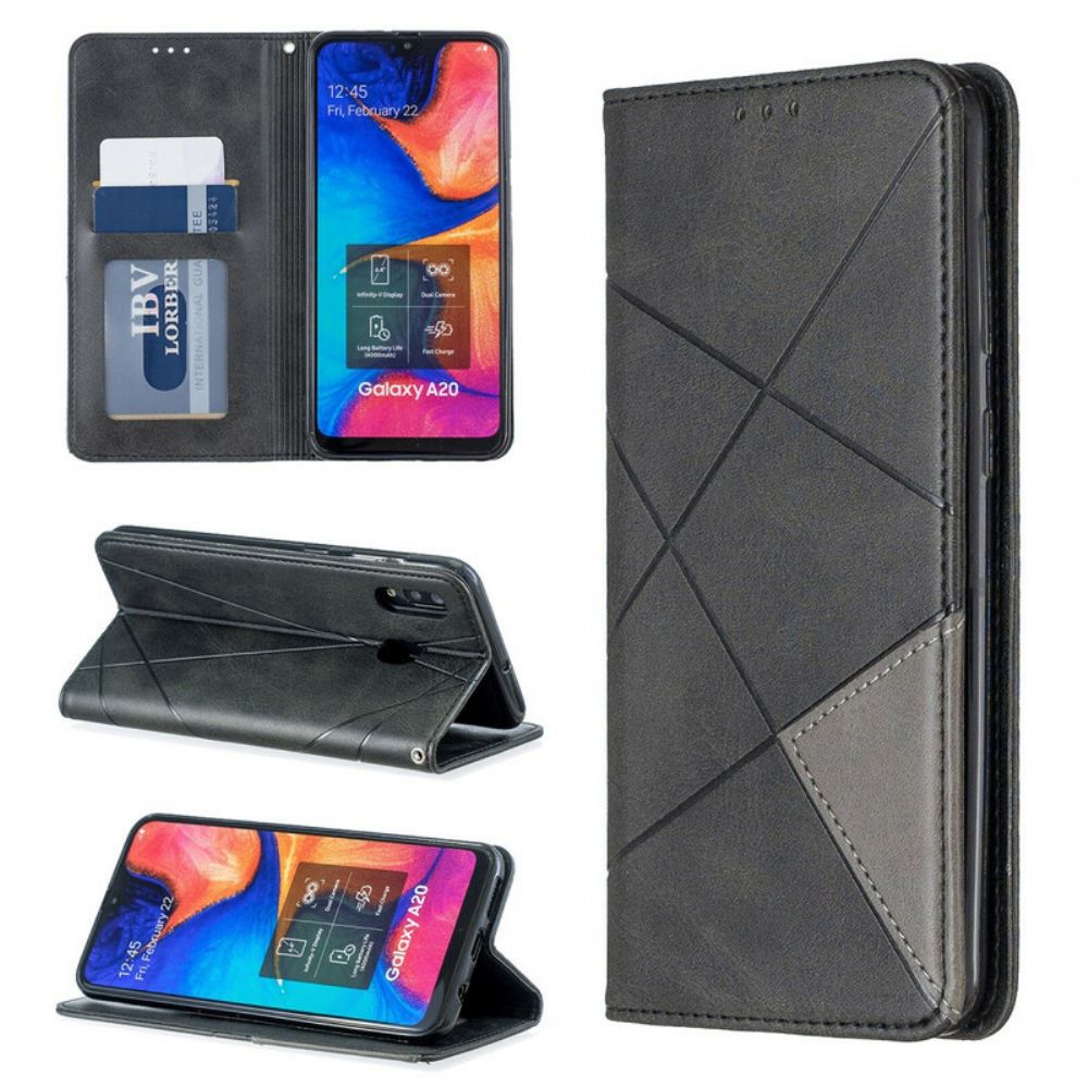 Schutzhülle Für Samsung Galaxy A30 / A20 Flip Case Künstlerstil