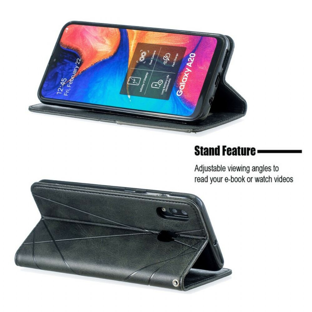 Schutzhülle Für Samsung Galaxy A30 / A20 Flip Case Künstlerstil