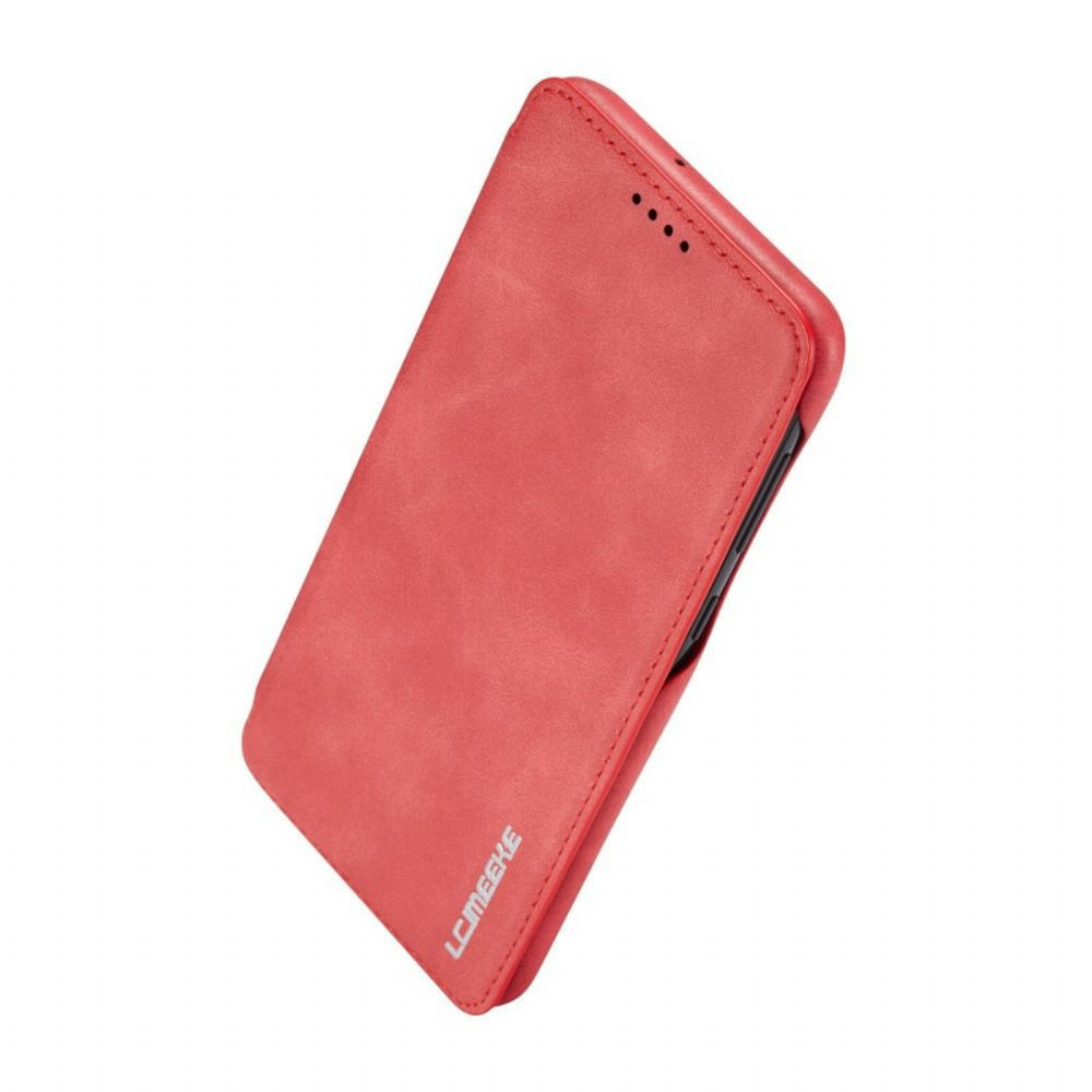 Schutzhülle Für Samsung Galaxy A30 / A20 Flip Case Lc.imeeke Ledereffekt