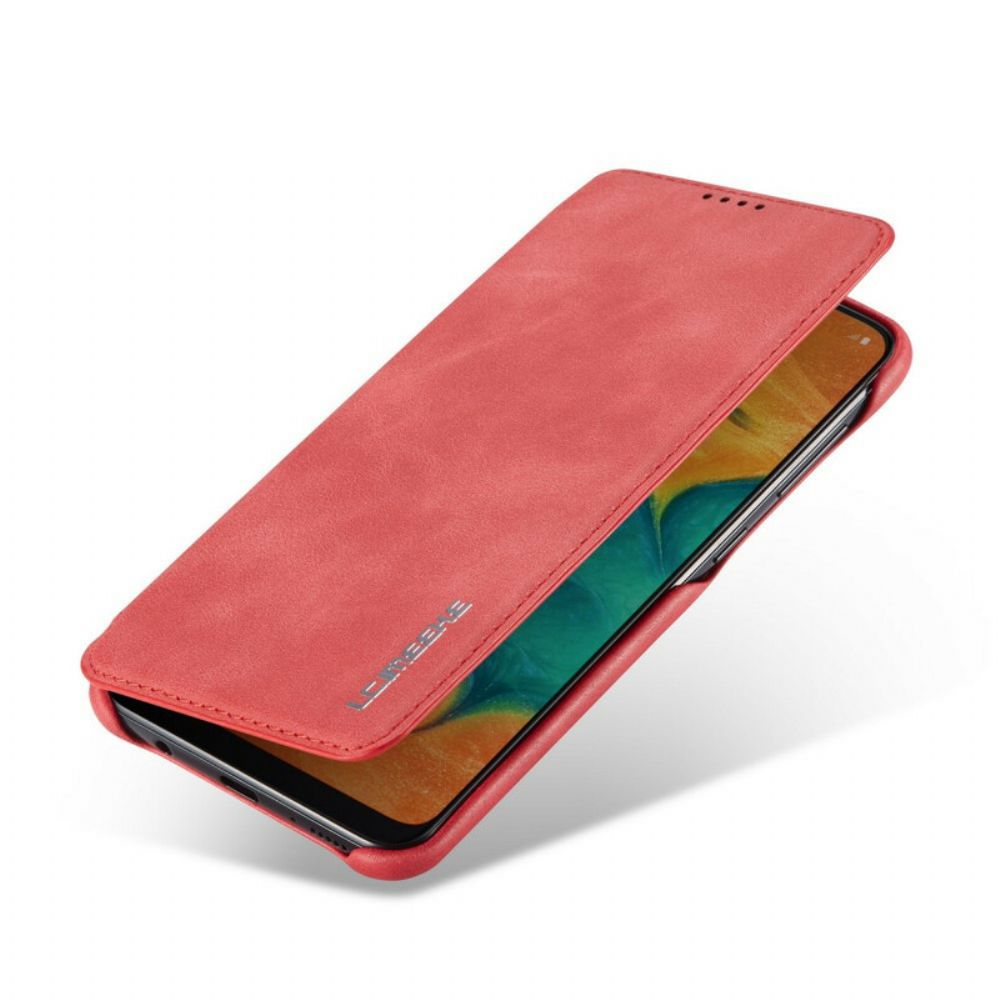 Schutzhülle Für Samsung Galaxy A30 / A20 Flip Case Lc.imeeke Ledereffekt