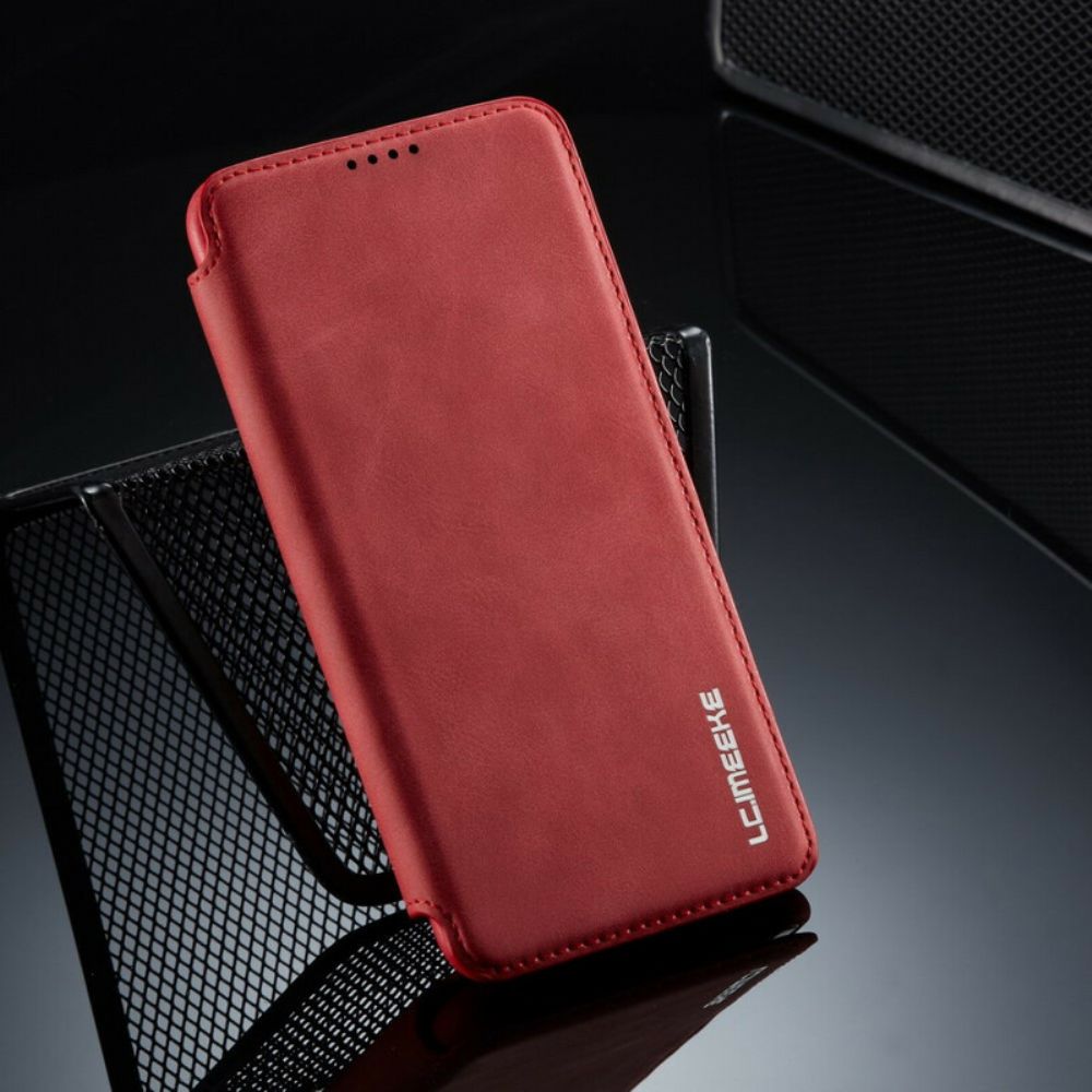 Schutzhülle Für Samsung Galaxy A30 / A20 Flip Case Lc.imeeke Ledereffekt