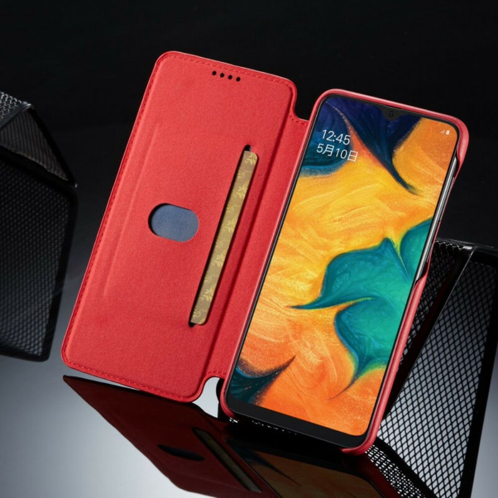 Schutzhülle Für Samsung Galaxy A30 / A20 Flip Case Lc.imeeke Ledereffekt