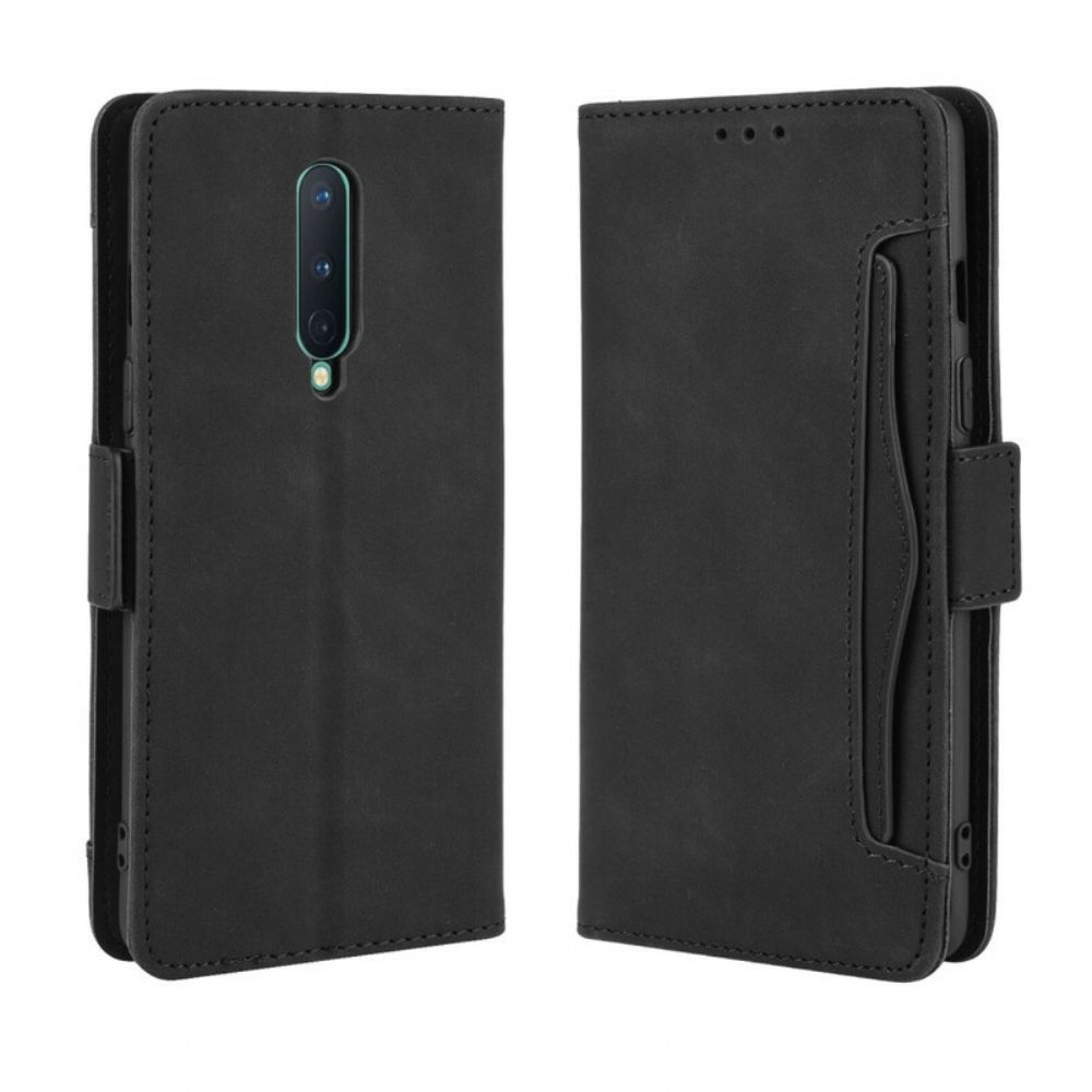 Flip Case Für OnePlus 8 Erstklassige Multi-karte