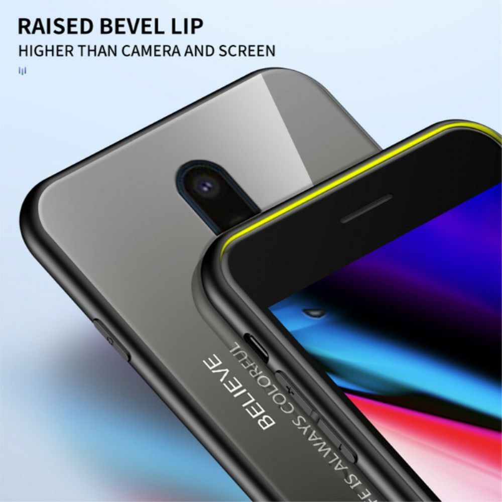 Hülle Für OnePlus 8 Hallo Tempered Glass