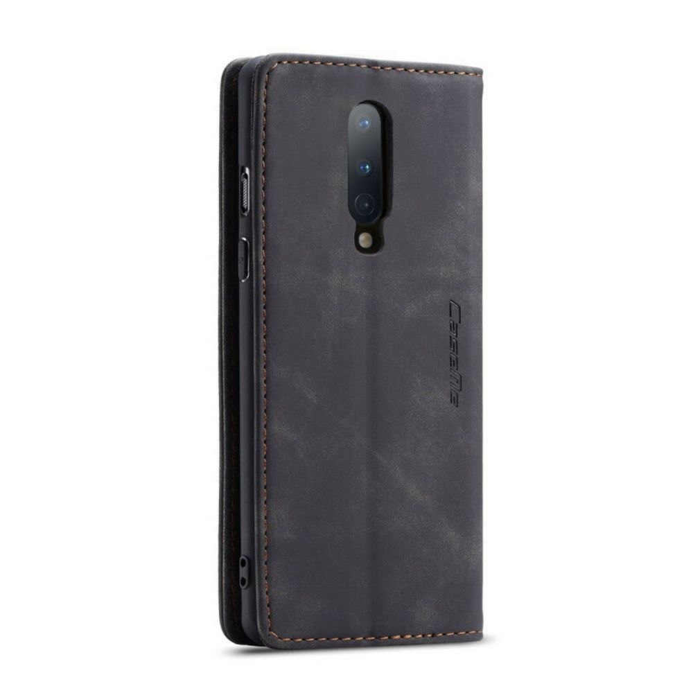 Schutzhülle Für OnePlus 8 Flip Case Caseme Kunstleder