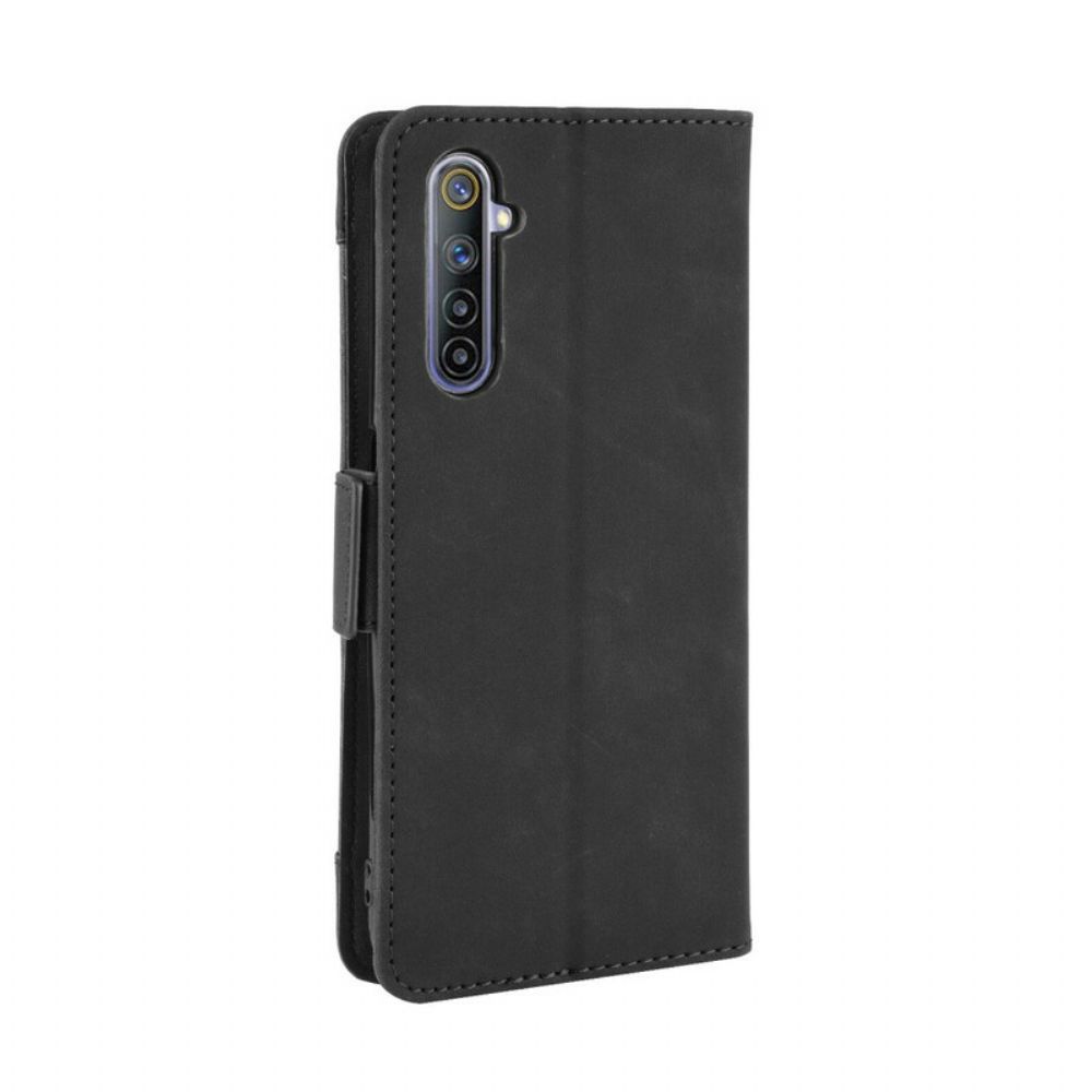 Flip Case Für Realme 6 Erstklassige Multi-karte