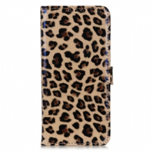 Flip Case Für iPhone 13 Pro Leopard