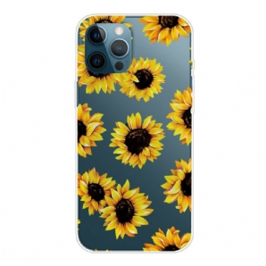 Hülle Für iPhone 13 Pro Sonnenblumen