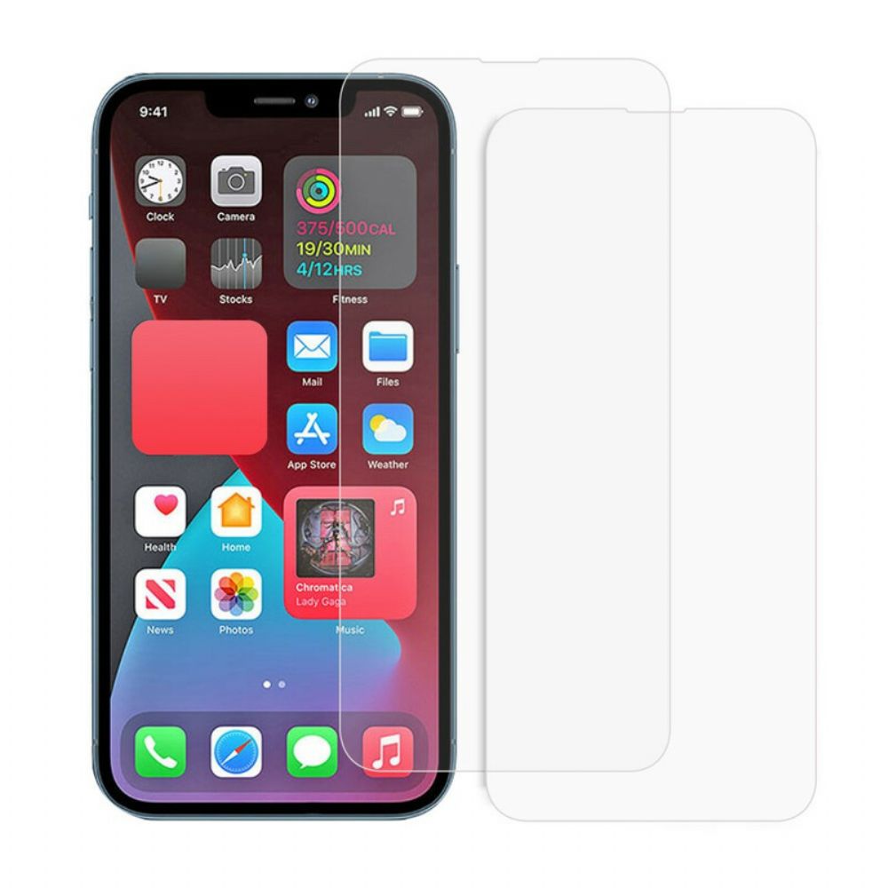 Schutzglas Aus Gehärtetem Glas (2 Stück) Für Das Display Des iPhone 13 / 13 Pro