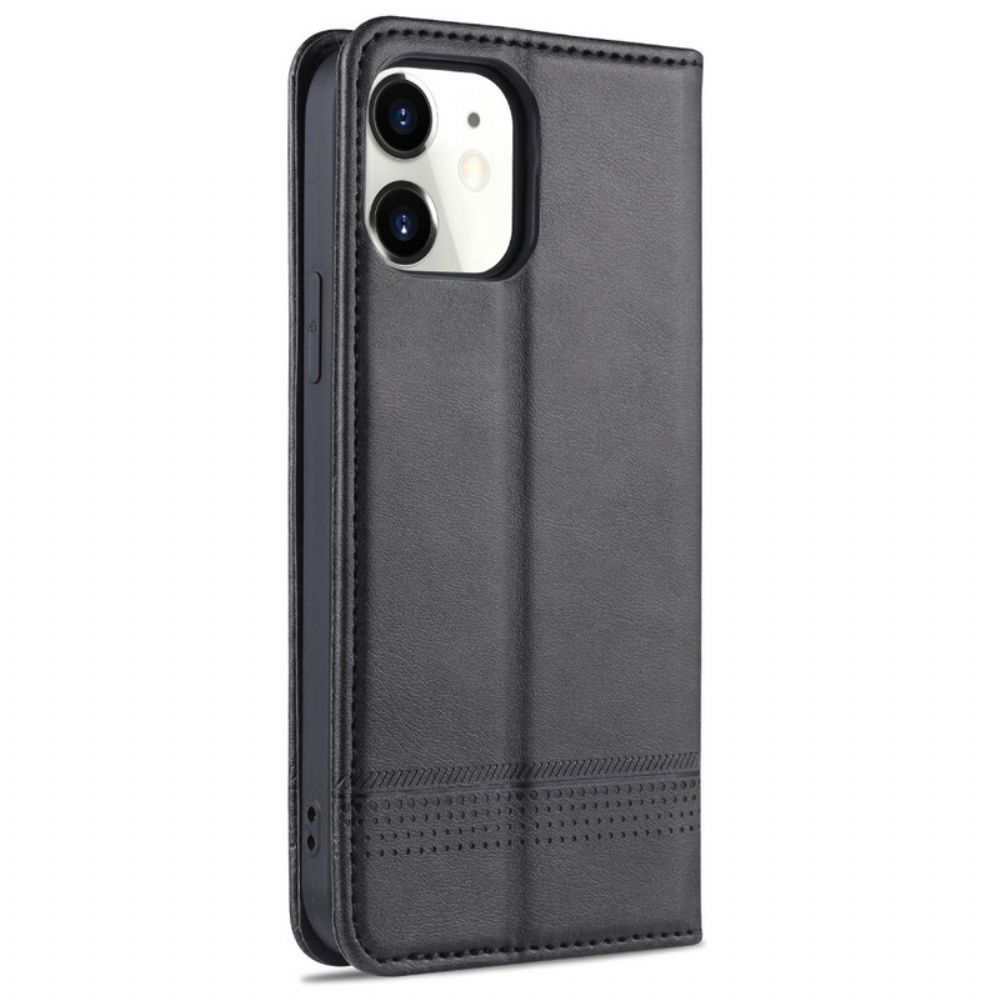 Schutzhülle Für iPhone 13 Pro Flip Case Azns Lederstil