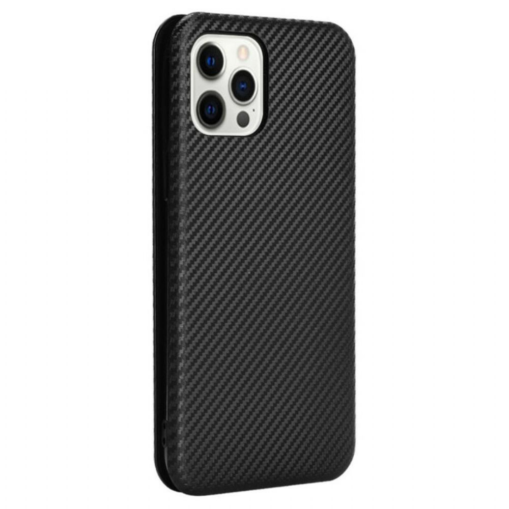 Schutzhülle Für iPhone 13 Pro Flip Case Kohlefaser