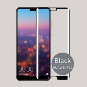 Gebogener Schutz Aus Gehärtetem Glas Für Huawei P20 Mofi