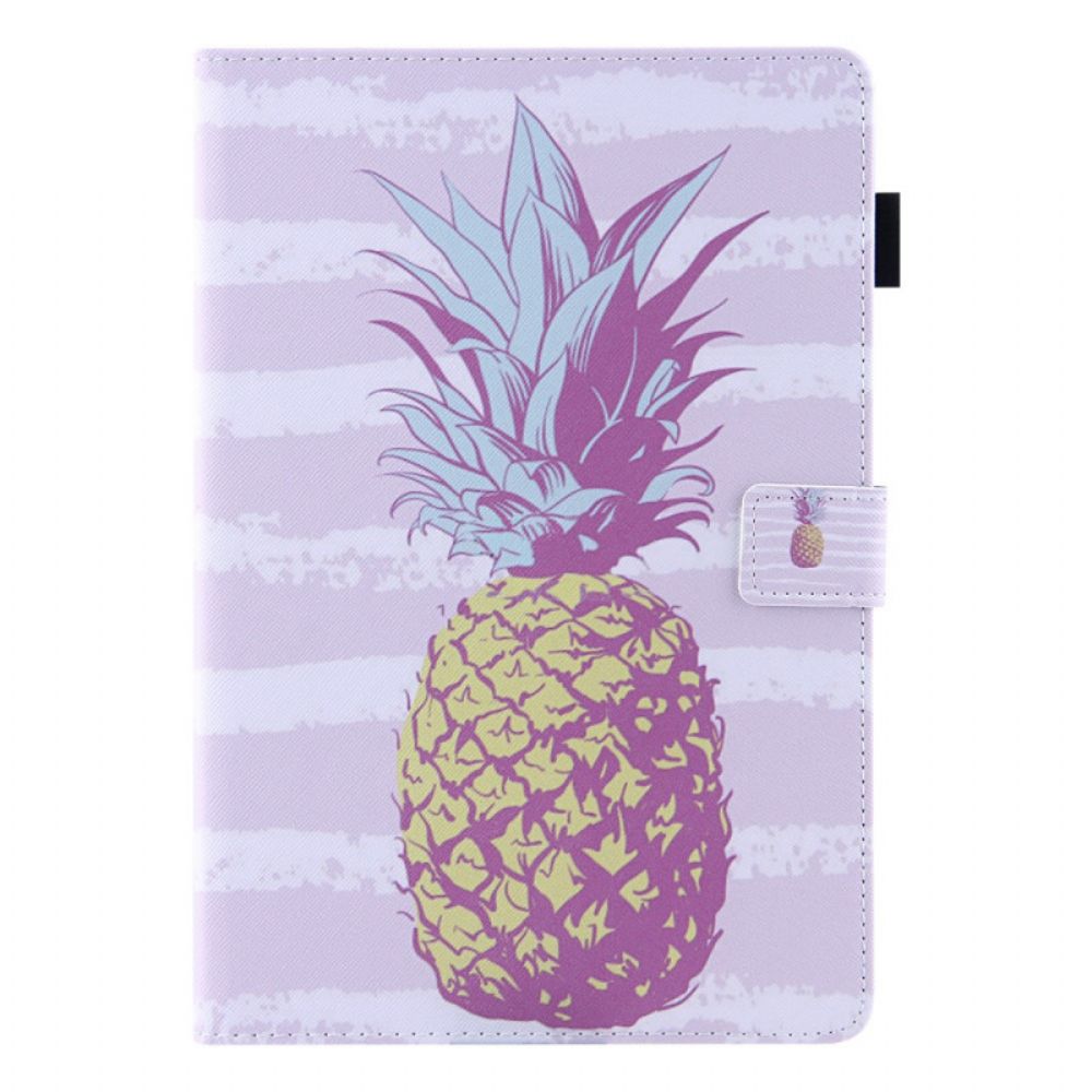 Flip Case Für iPad Mini 6 (2024) Ananas-design