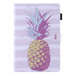 Flip Case Für iPad Mini 6 (2024) Ananas-design