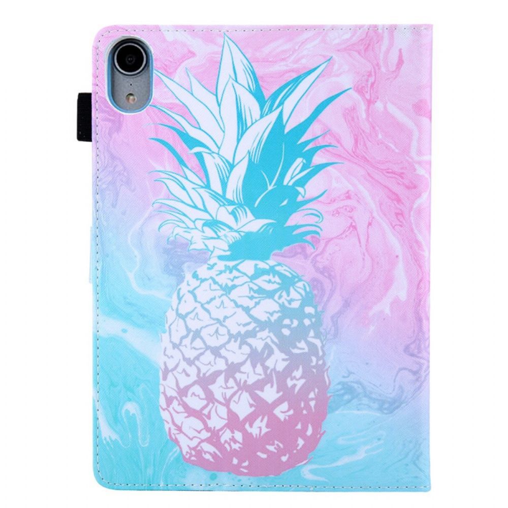 Flip Case Für iPad Mini 6 (2024) Ananas-design