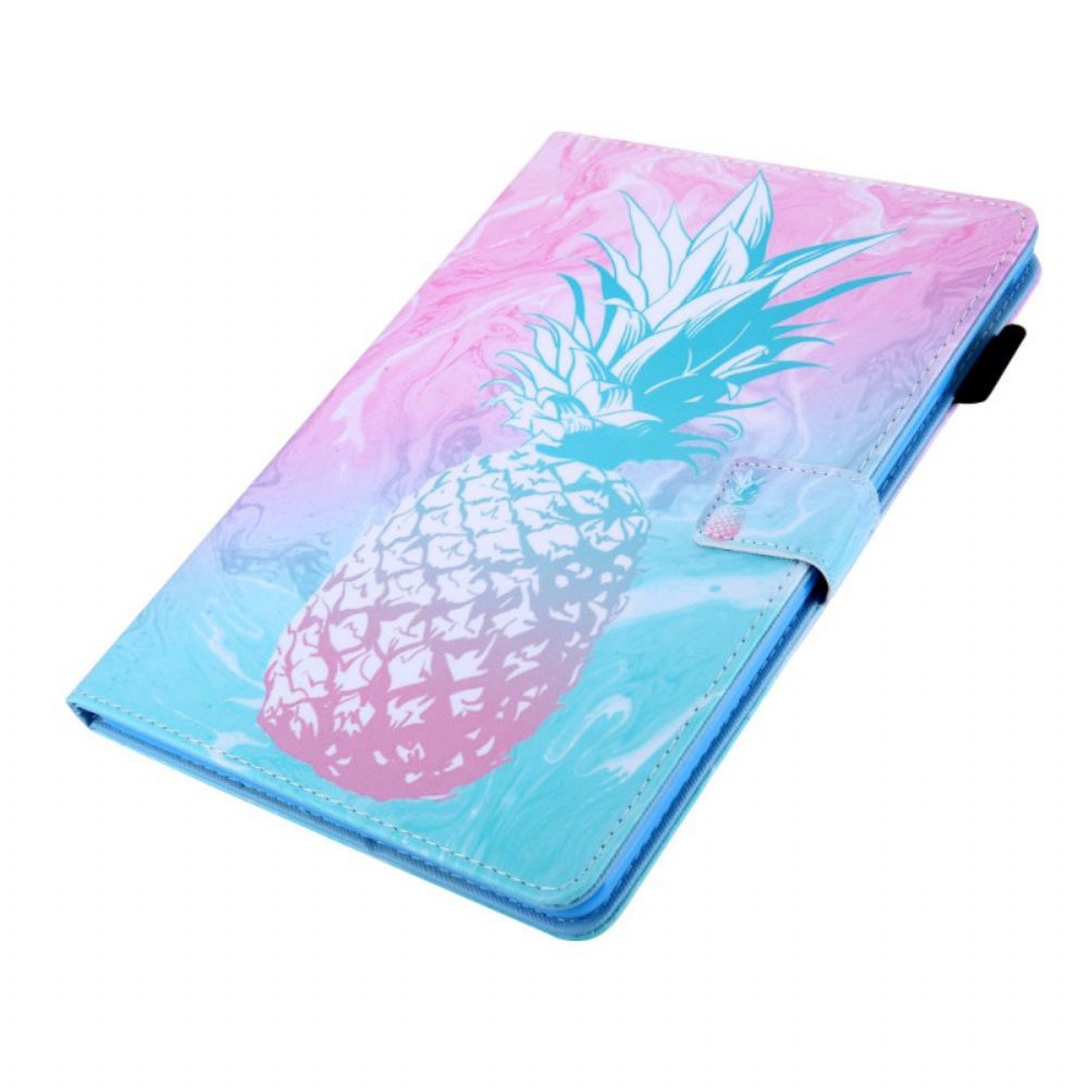 Flip Case Für iPad Mini 6 (2024) Ananas-design