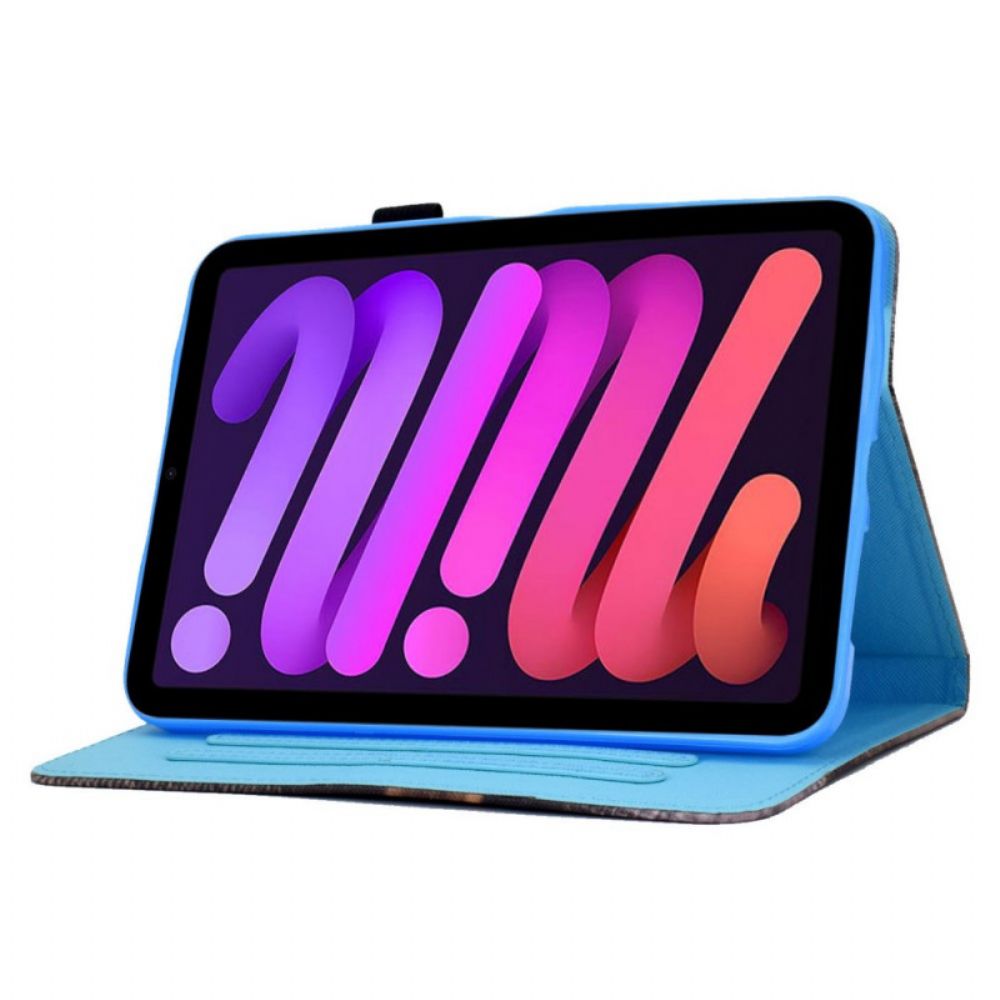 Flip Case Für iPad Mini 6 (2024) Fahrrad Art.-nr