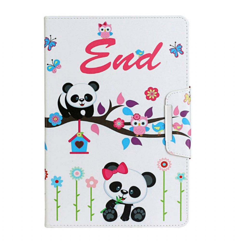 Flip Case Für iPad Mini 6 (2024) Panda-ende