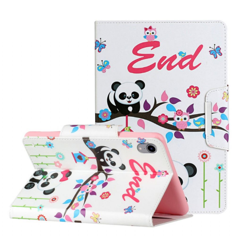 Flip Case Für iPad Mini 6 (2024) Panda-ende