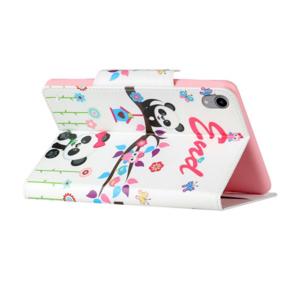 Flip Case Für iPad Mini 6 (2024) Panda-ende