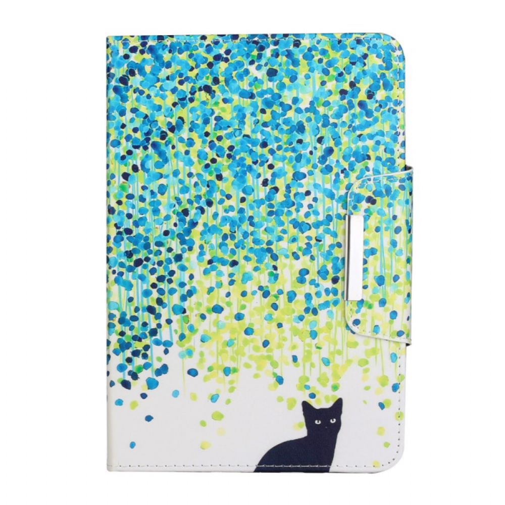 Flip Case Für iPad Mini 6 (2024) Schwarze Katze