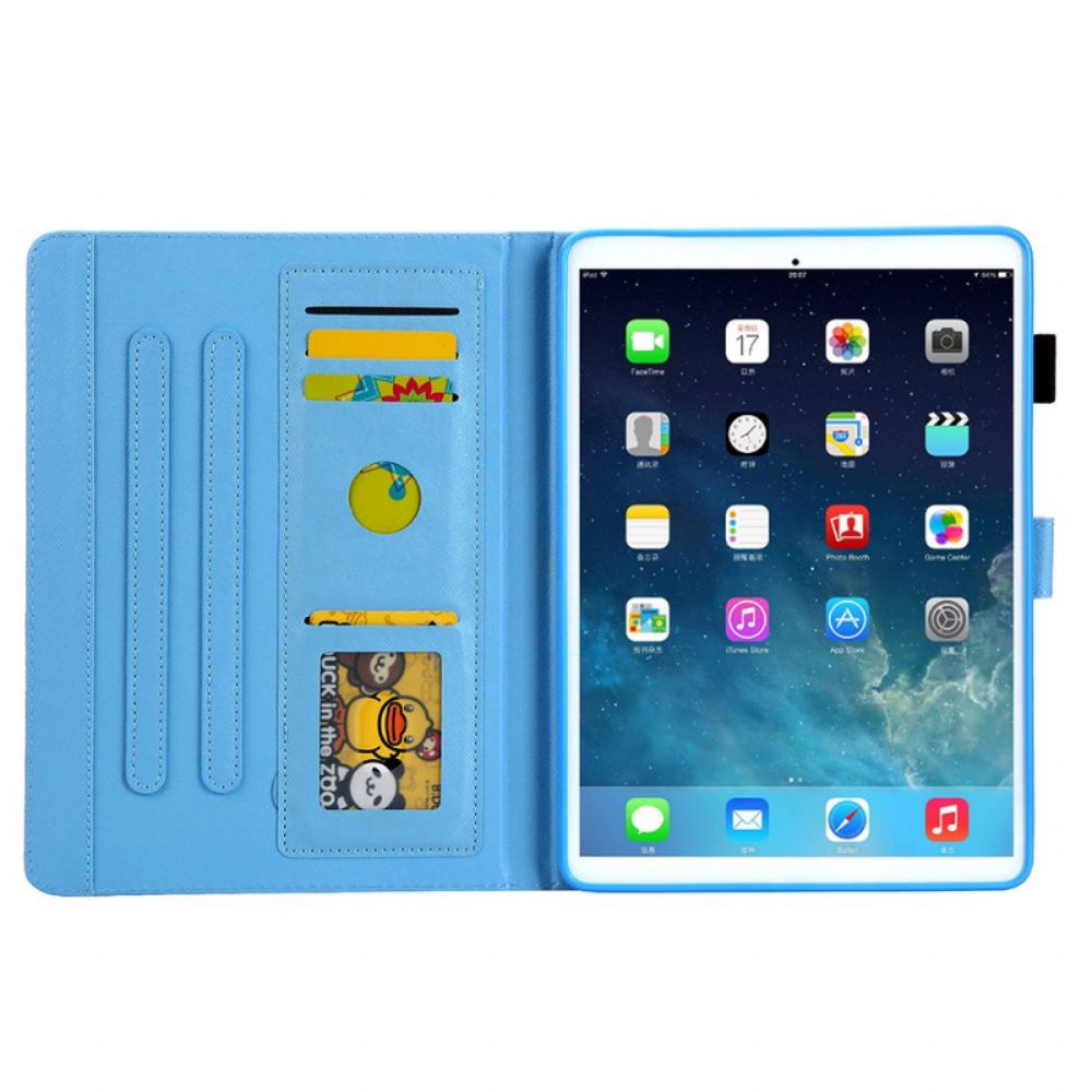 Flip Case Für iPad Mini 6 (2024) Strudelschmetterlinge