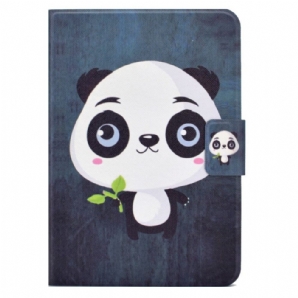 Flip Case Für iPad Mini 6 (2024) Süßer Panda