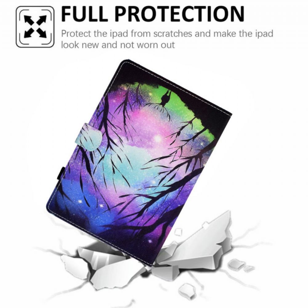 Flip Case Für iPad Mini 6 (2024) Wald Und Hirsch