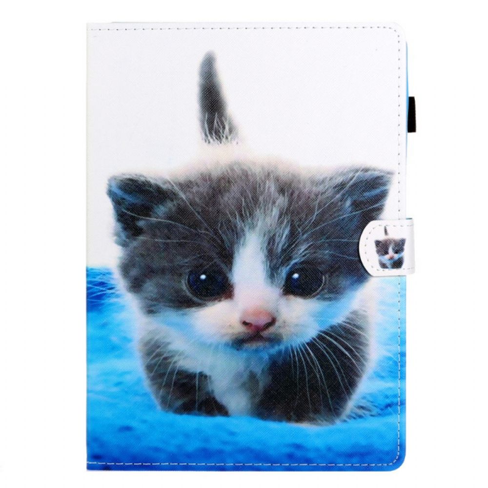 Lederhüllen Für iPad Mini 6 (2024) Emotionale Katze