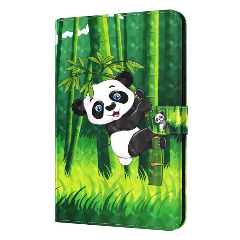 Lederhüllen Für iPad Mini 6 (2024) Lichtfleck-panda