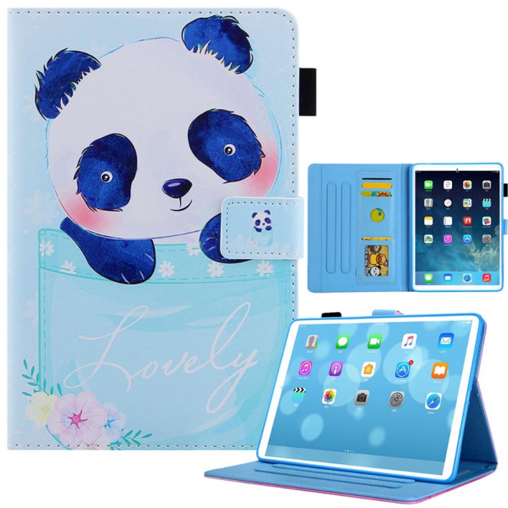 Lederhüllen Für iPad Mini 6 (2024) Schöner Panda