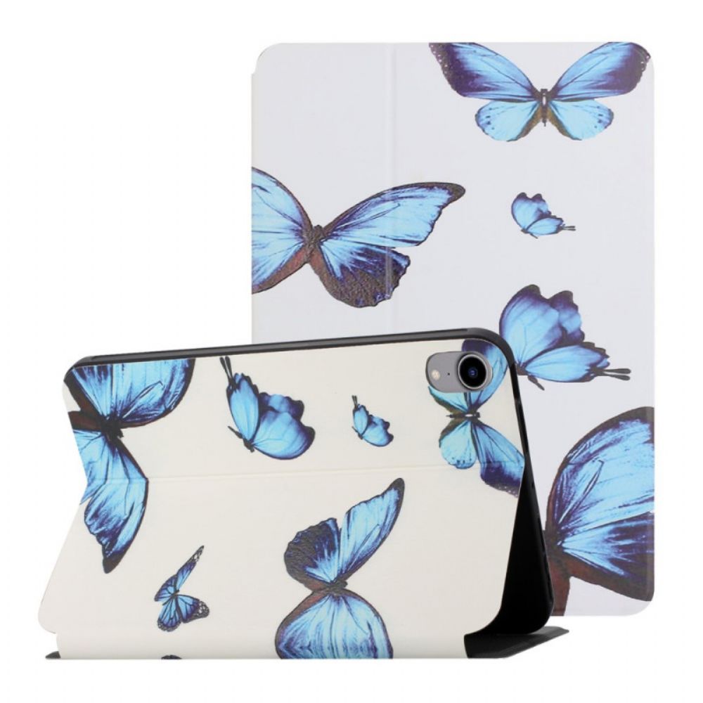 Schutzhülle Für iPad Mini 6 (2024) Zwei Butterfly-fensterläden