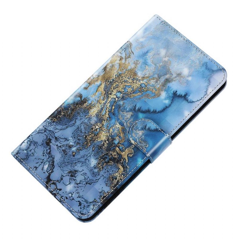 Flip Case Für Xiaomi Redmi Note 11 Pro / 11 Pro 5G Marmordesign Mit Umhängeband