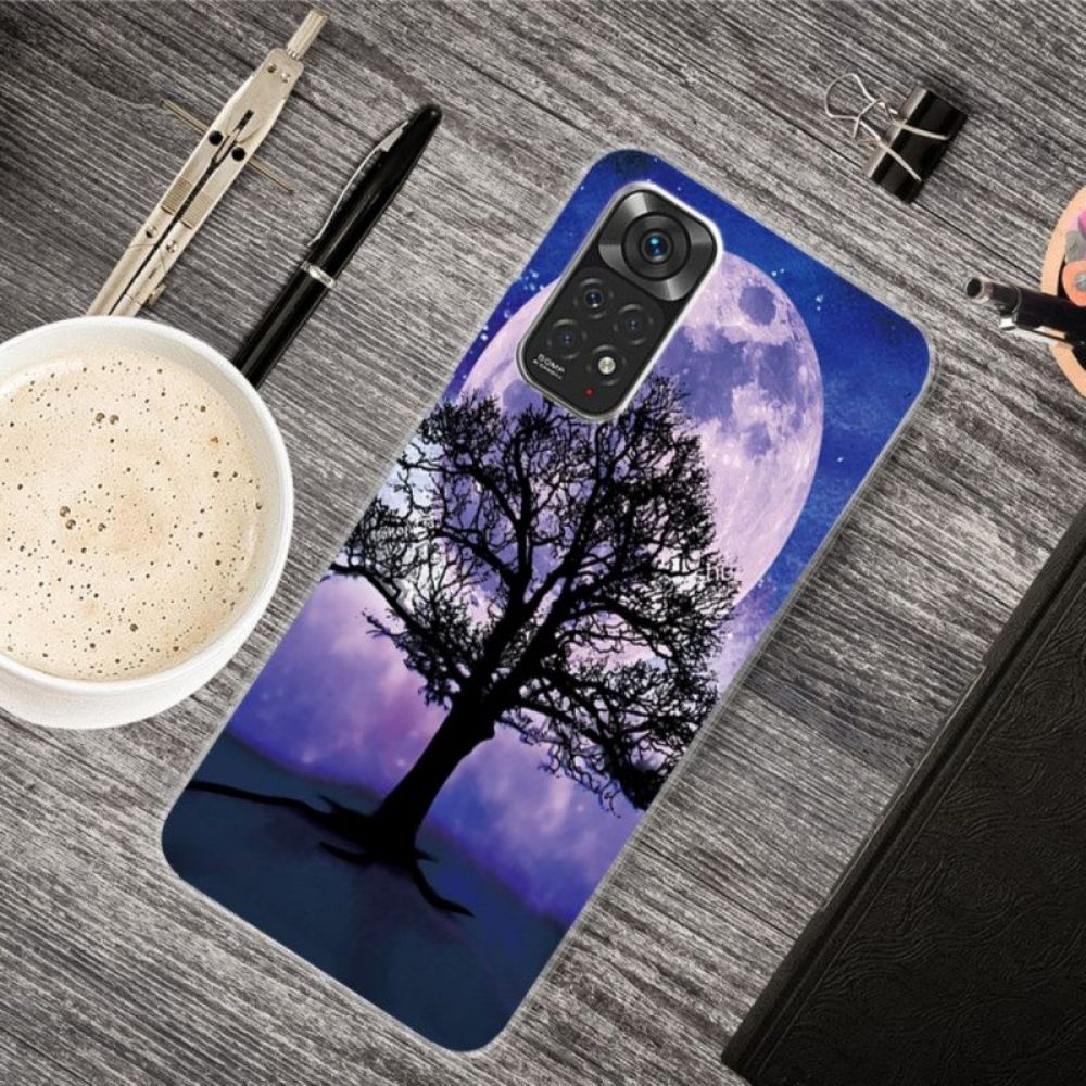 Handyhülle Für Xiaomi Redmi Note 11 Pro / 11 Pro 5G Baum Und Mond