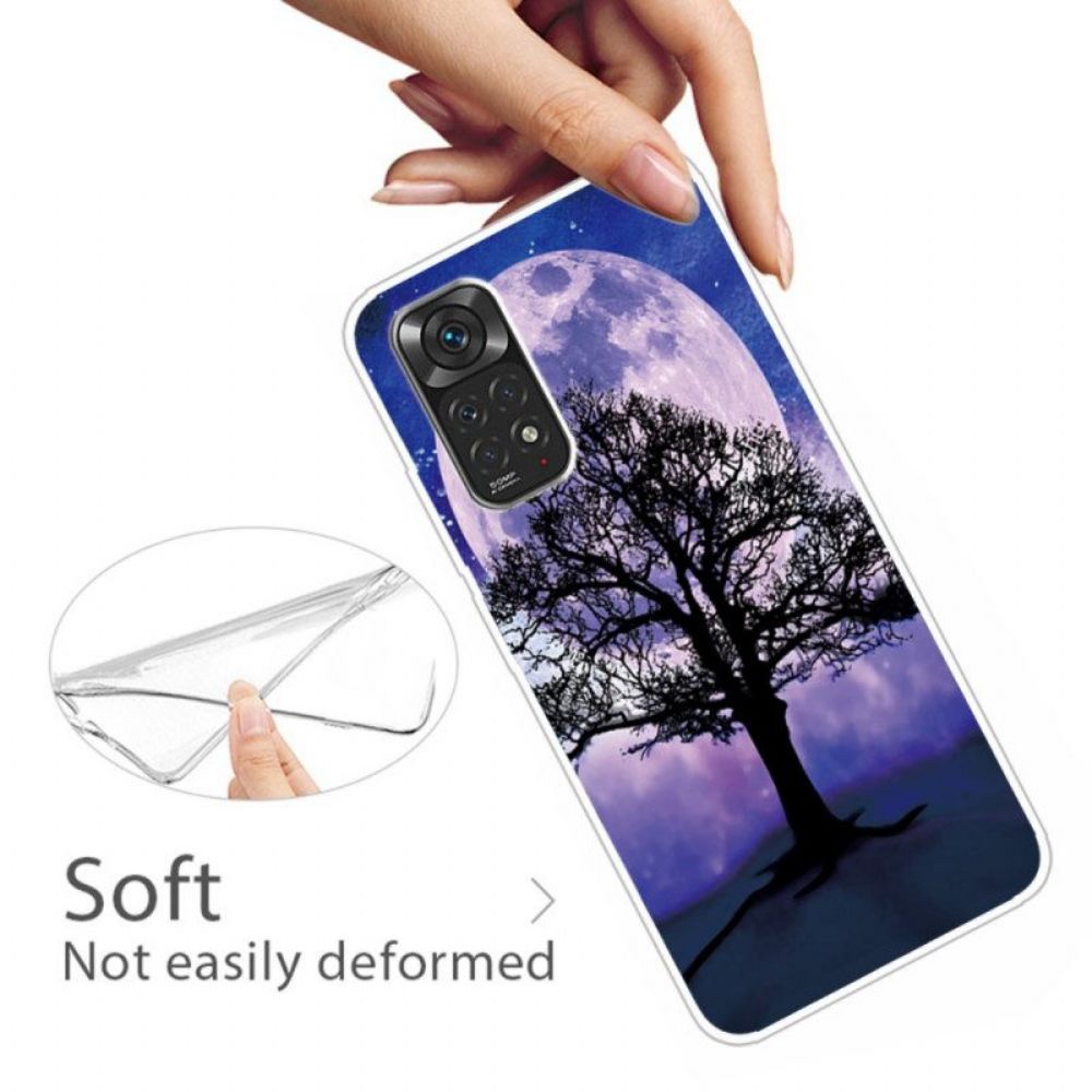 Handyhülle Für Xiaomi Redmi Note 11 Pro / 11 Pro 5G Baum Und Mond