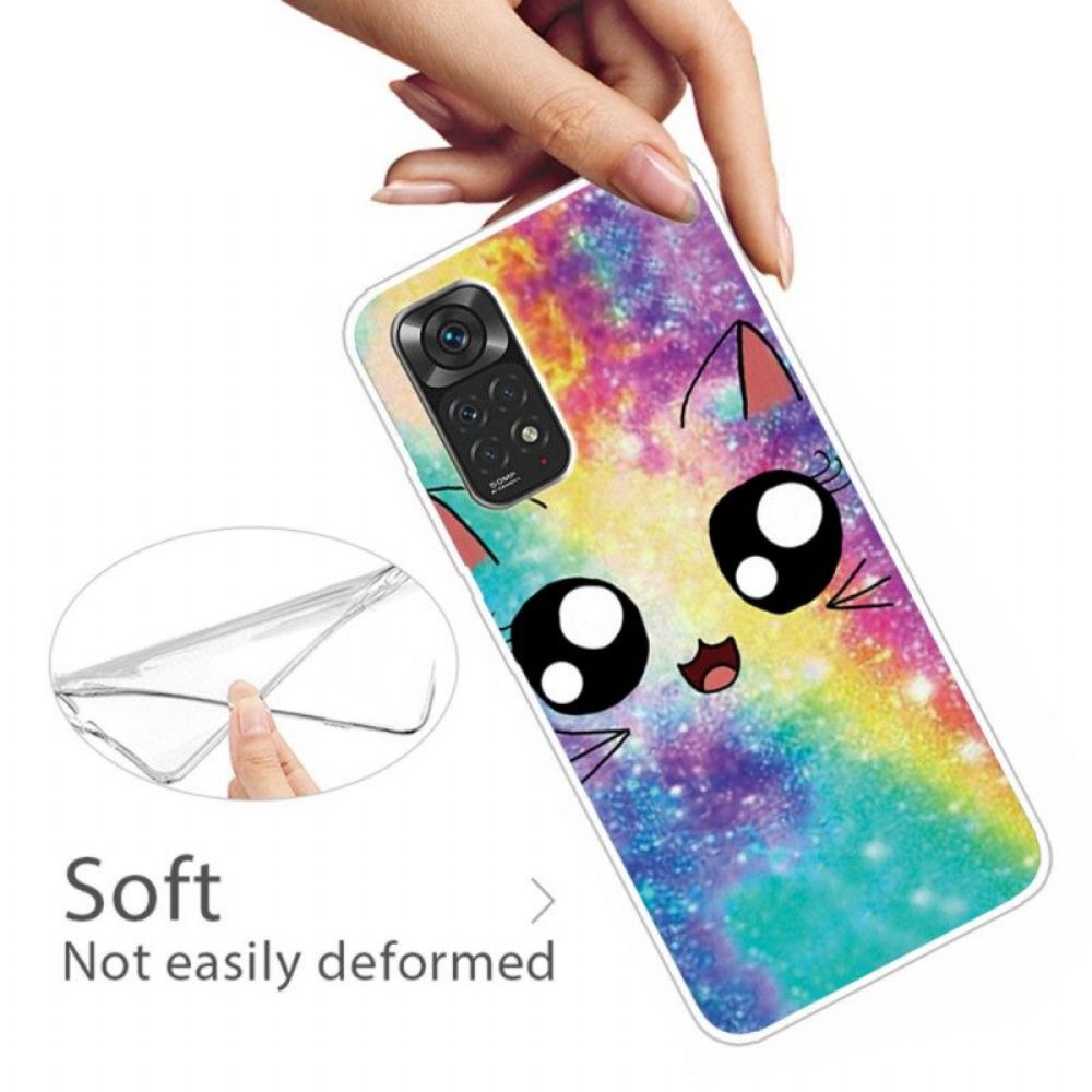 Handyhülle Für Xiaomi Redmi Note 11 Pro / 11 Pro 5G Cartoon-katze