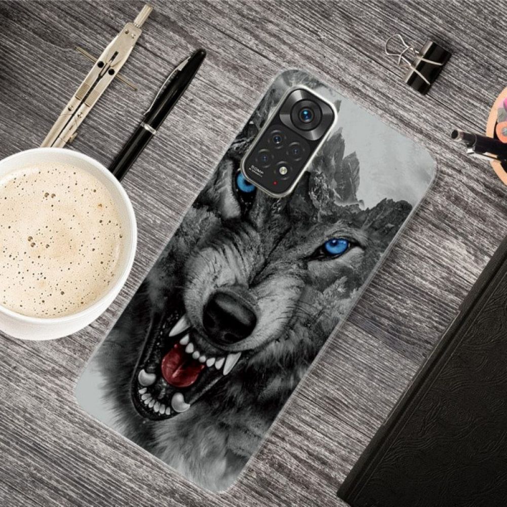 Handyhülle Für Xiaomi Redmi Note 11 Pro / 11 Pro 5G Wilder Wolf