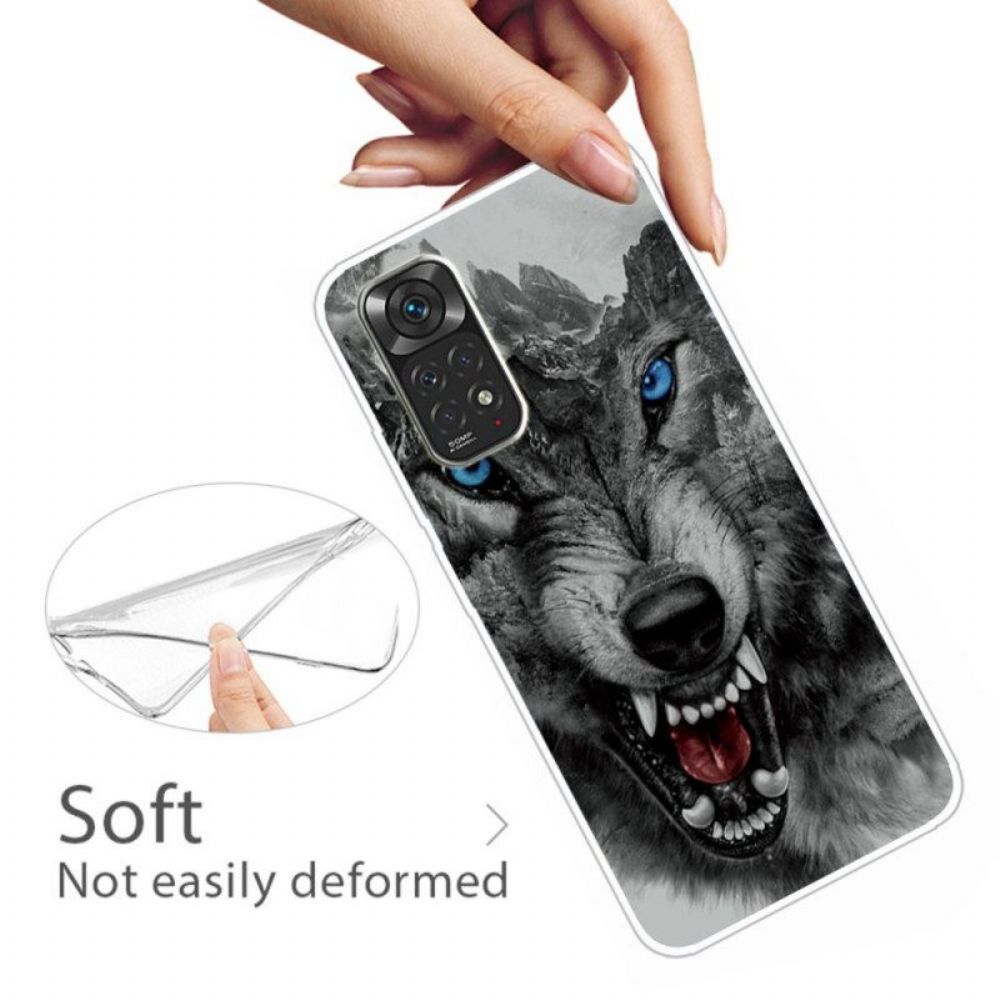 Handyhülle Für Xiaomi Redmi Note 11 Pro / 11 Pro 5G Wilder Wolf