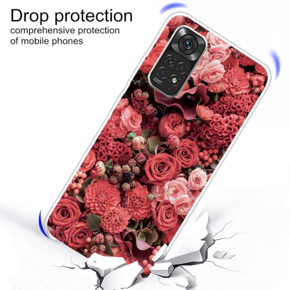 Hülle Für Xiaomi Redmi Note 11 Pro / 11 Pro 5G Intensive Blumen