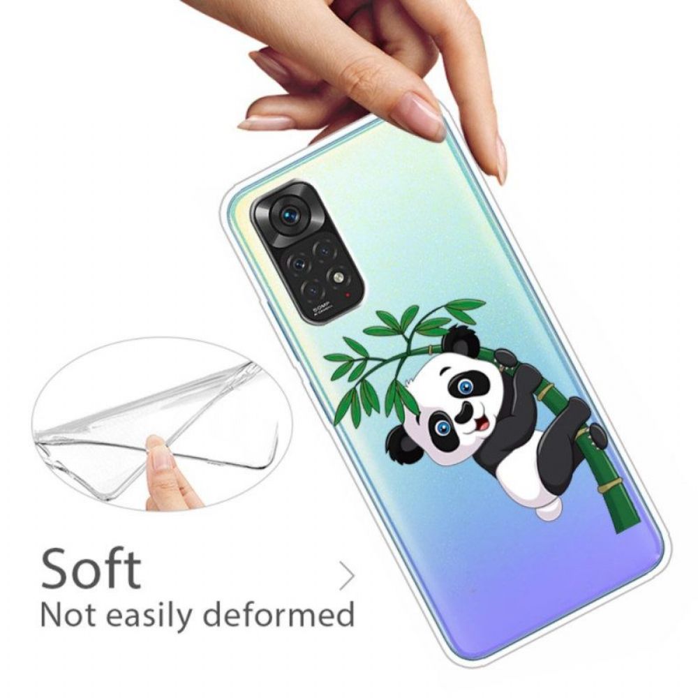 Hülle Für Xiaomi Redmi Note 11 Pro / 11 Pro 5G Panda Auf Bambus