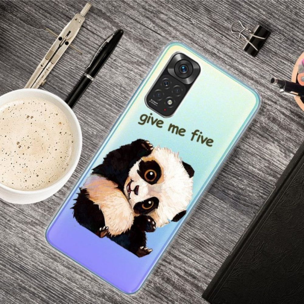 Hülle Für Xiaomi Redmi Note 11 Pro / 11 Pro 5G Panda. Gib Mir Fünf