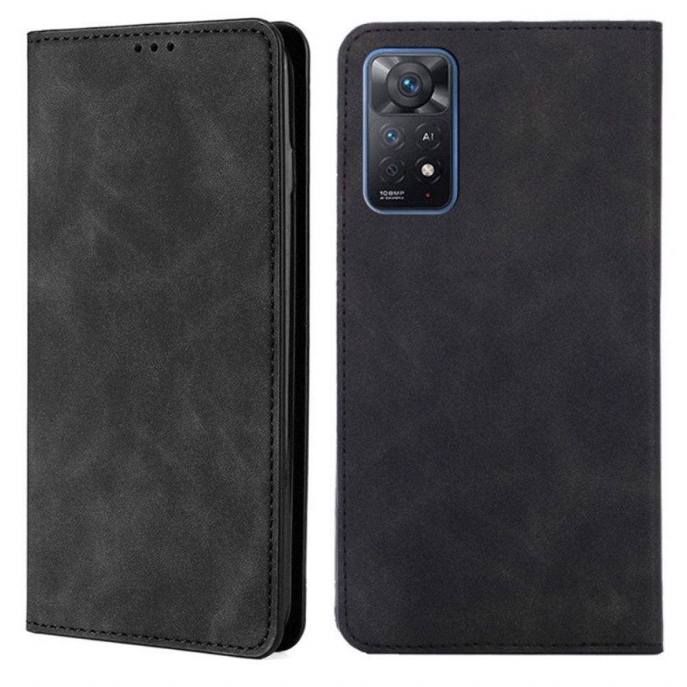 Schutzhülle Für Xiaomi Redmi Note 11 Pro / 11 Pro 5G Flip Case Skin-touch-design