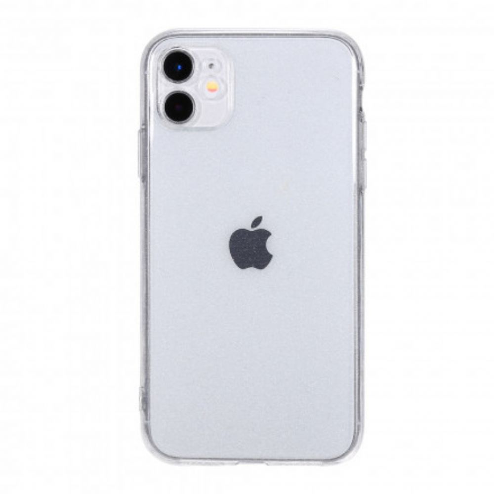 Hülle Für iPhone 11 Fluoreszierender Glitzer