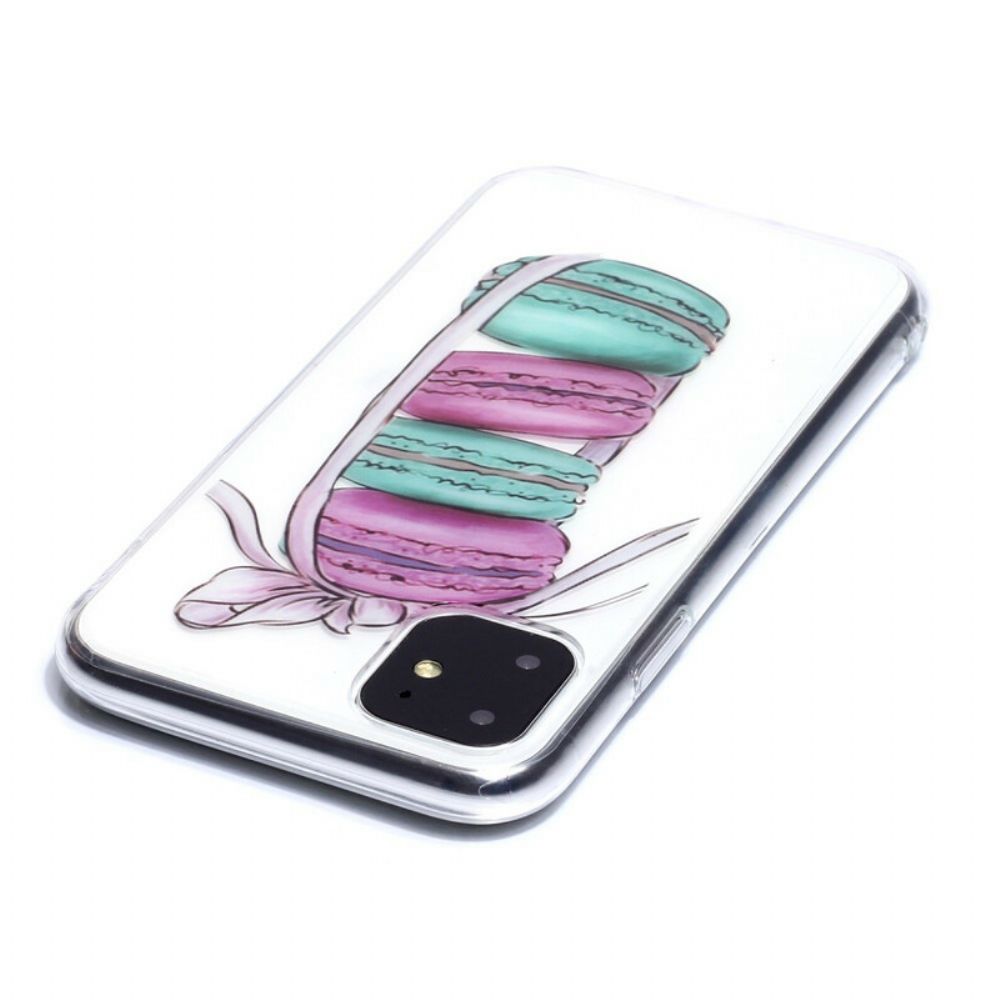 Hülle Für iPhone 11 Gourmet-macarons Transparent