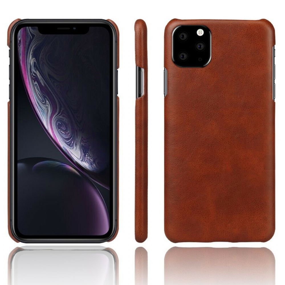 Hülle Für iPhone 11 Leder-stil