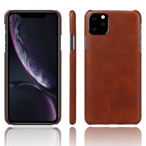 Hülle Für iPhone 11 Leder-stil