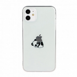 Hülle Für iPhone 11 Panda-logo-spiele