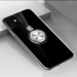 Hülle Für iPhone 11 Transparent Mit Ring-unterstützung